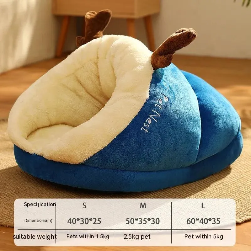Instant Nest Slippers Hot price drop Pet Small Winter Bed Cat Dog