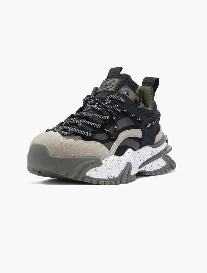 Javi Dominance Black/Olive Men Sneaker