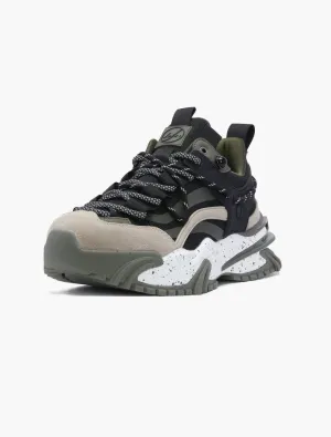 Javi Dominance Black/Olive Men Sneaker
