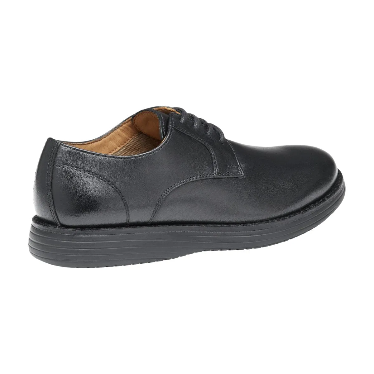 Johnston & Murphy Boy's Upton Plain Toe Black