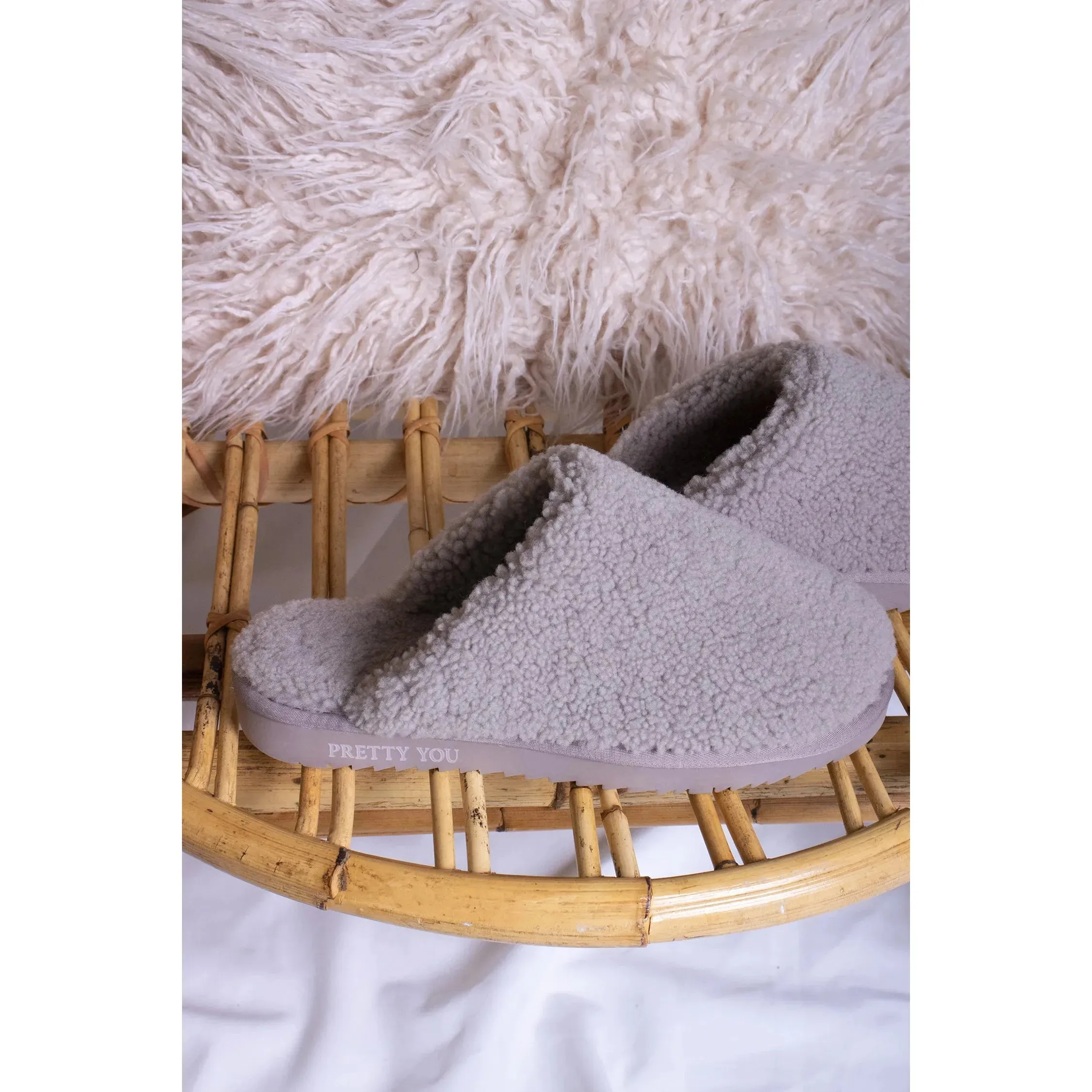 Jude Sheepskin Slidders - Truffle