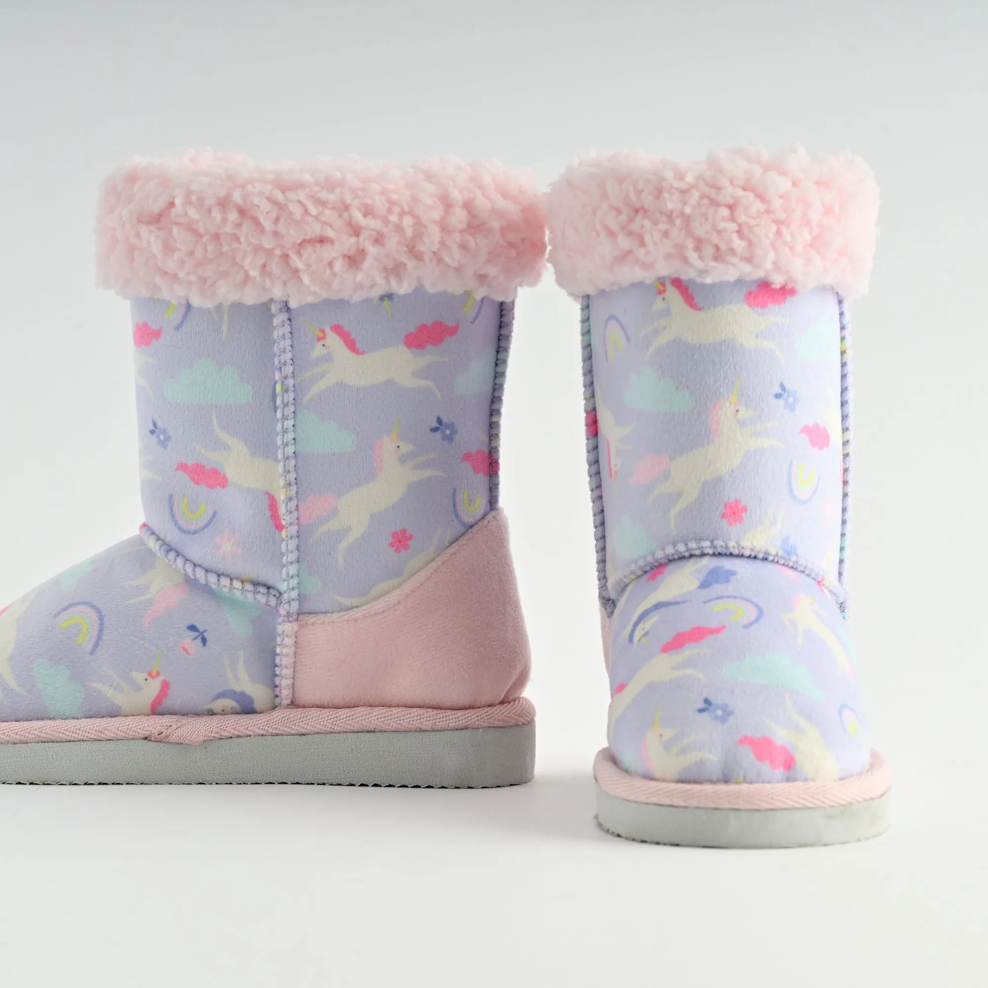K Mini Slipper Boots - CANDY (Size 7-8)