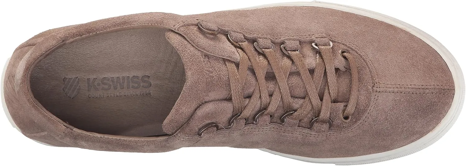 K-Swiss Men's Court Classico Suede Fashion Sneaker