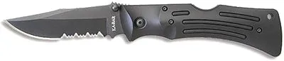 Ka-Bar Mule Folder 3.88 in Black Blade Zytel Handle
