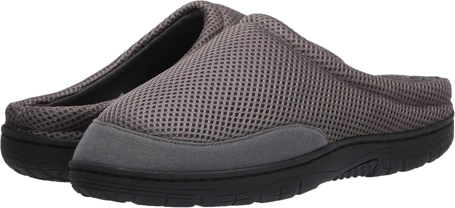 Kenneth Cole Men's Clog Slipper House Shoes with Memory Foam Indoor/Outdoor Sole