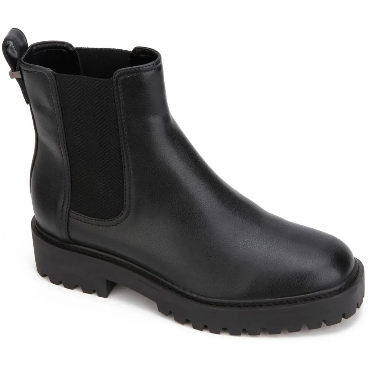 Kenneth Cole REACTION Women's Salt Lug Chelsea Boot, Black, 5