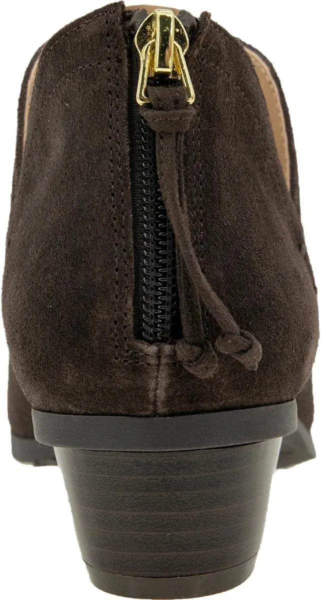 Kenneth Cole REACTION Women's Side Way Low Heel Ankle Bootie