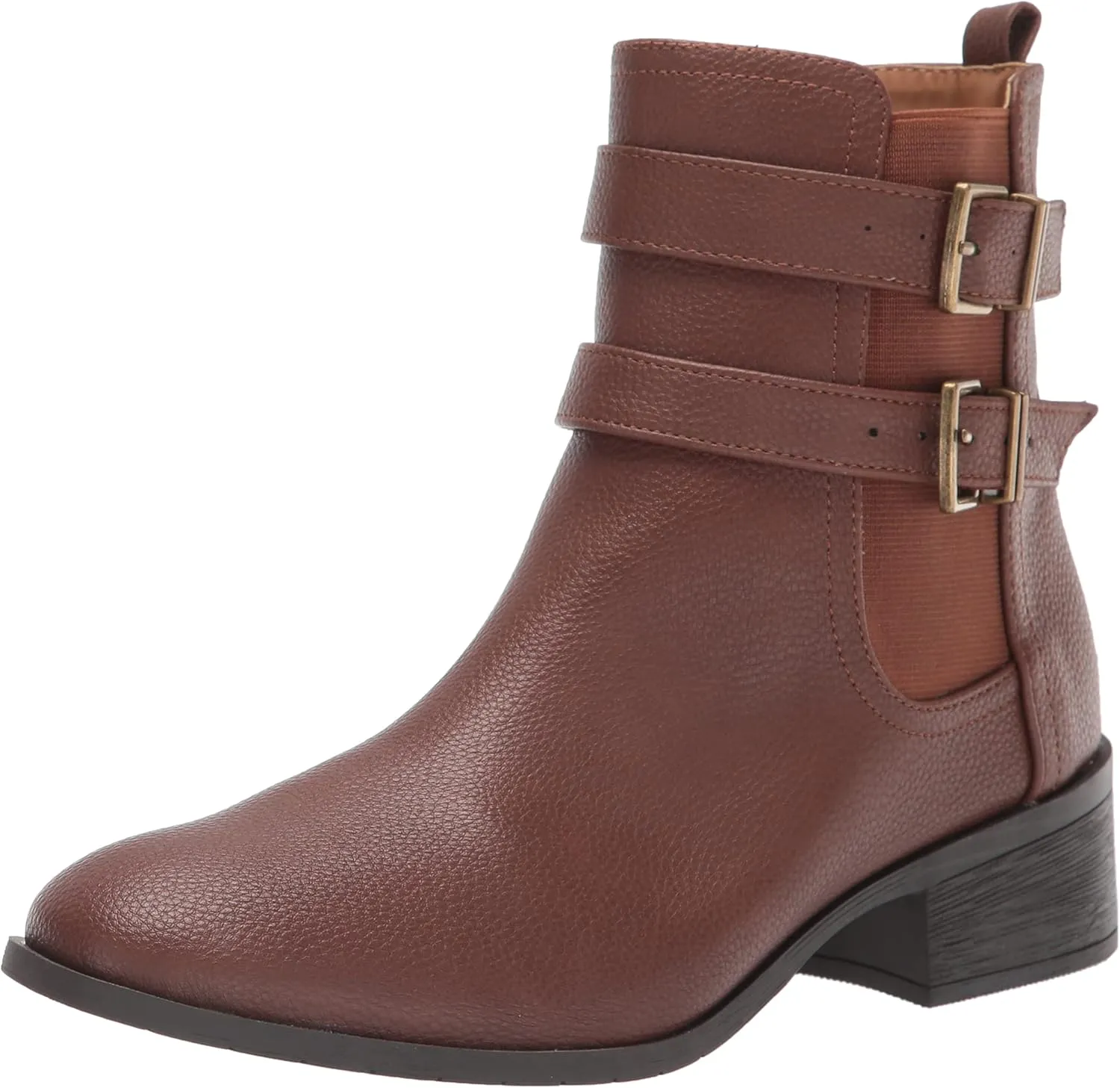 Kenneth Cole Reaction Women's Women's Salt Biker Chelsea Boot, Tan, 9.5