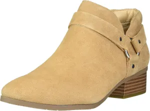 Kenneth Cole Reaction Women's Women's Side Skip Harness Ankle Boot, Sand, 11