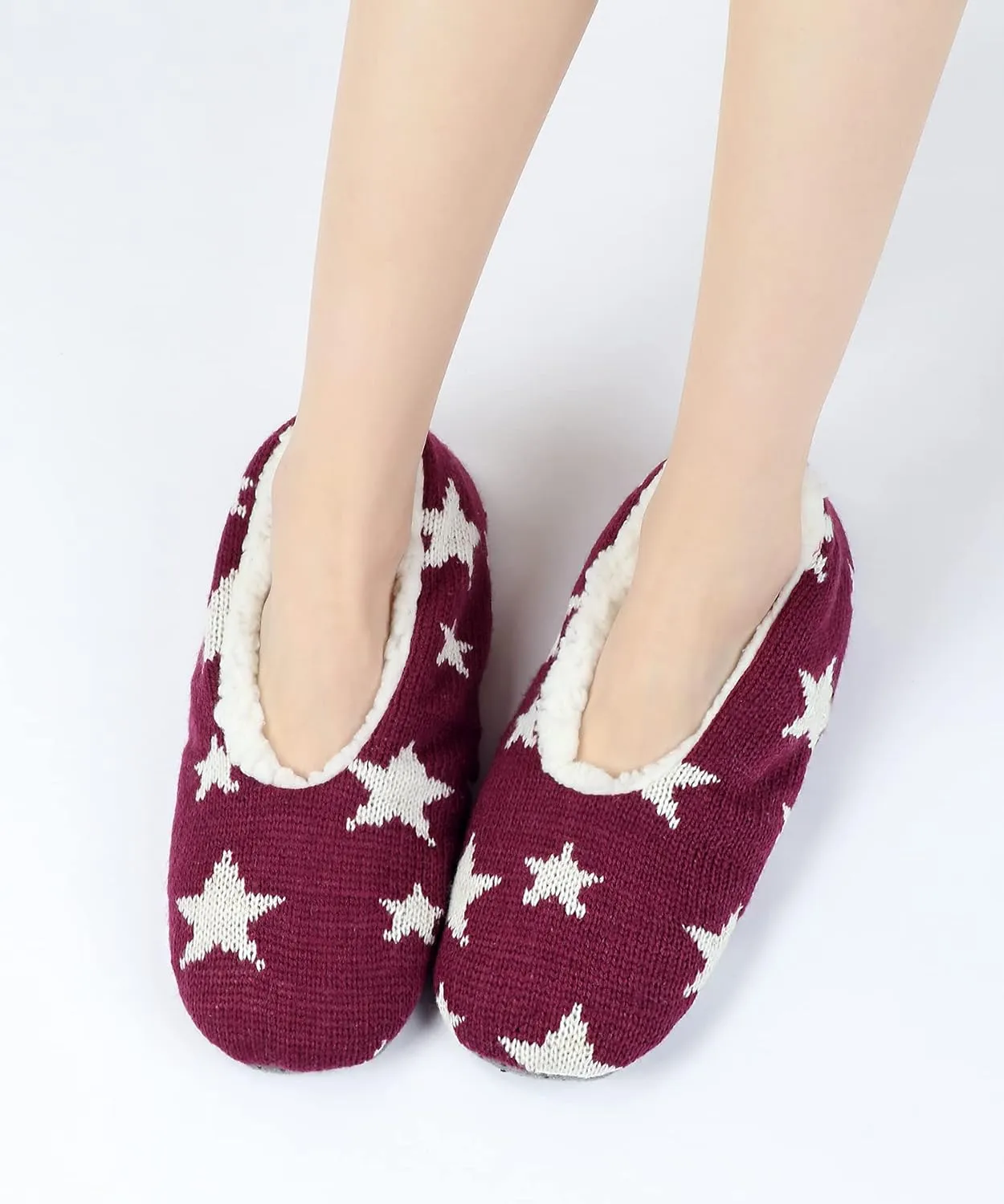 Keyela Slipper Socks for Women Grippers- House Slippers for Women Indoor -Non Slip Socks- Fuzzy Cute Animal Women's/Ladies Slippers-Holiday Gifts for Her/Mother's