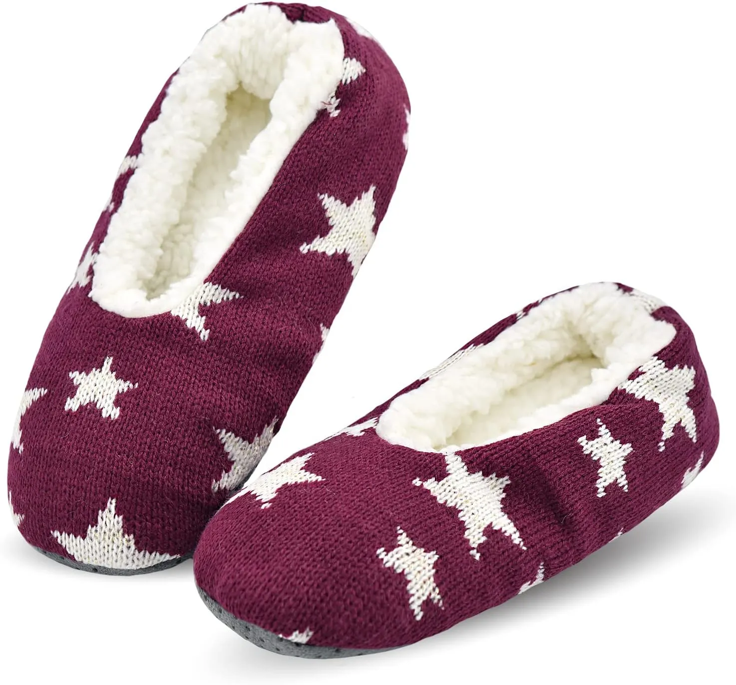 Keyela Slipper Socks for Women Grippers- House Slippers for Women Indoor -Non Slip Socks- Fuzzy Cute Animal Women's/Ladies Slippers-Holiday Gifts for Her/Mother's