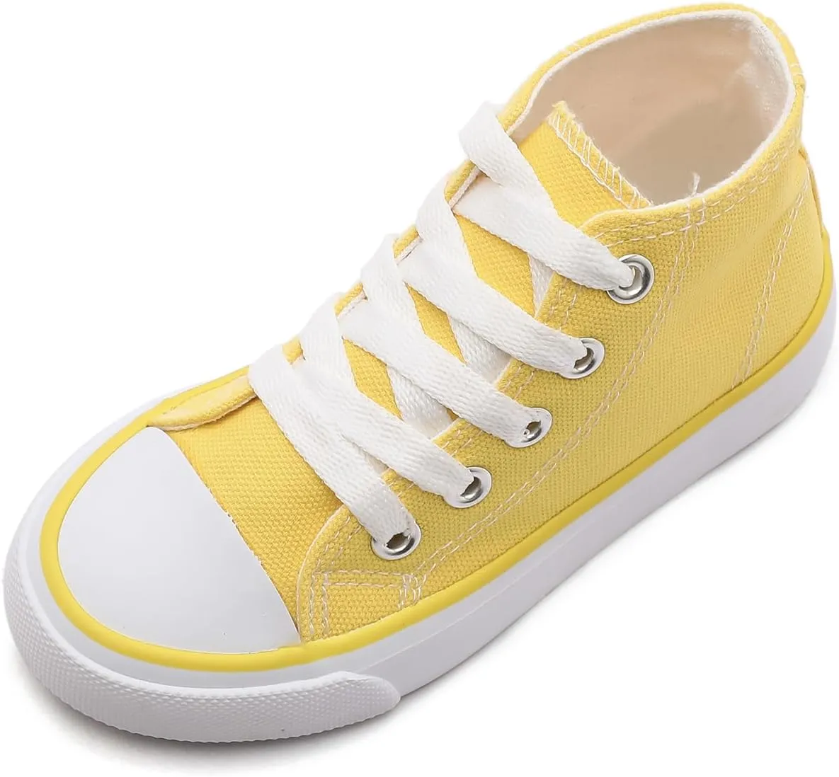Komfyea Children High Upper Canvas Shoes Casual Sneakers(Toddler/Little Kids)