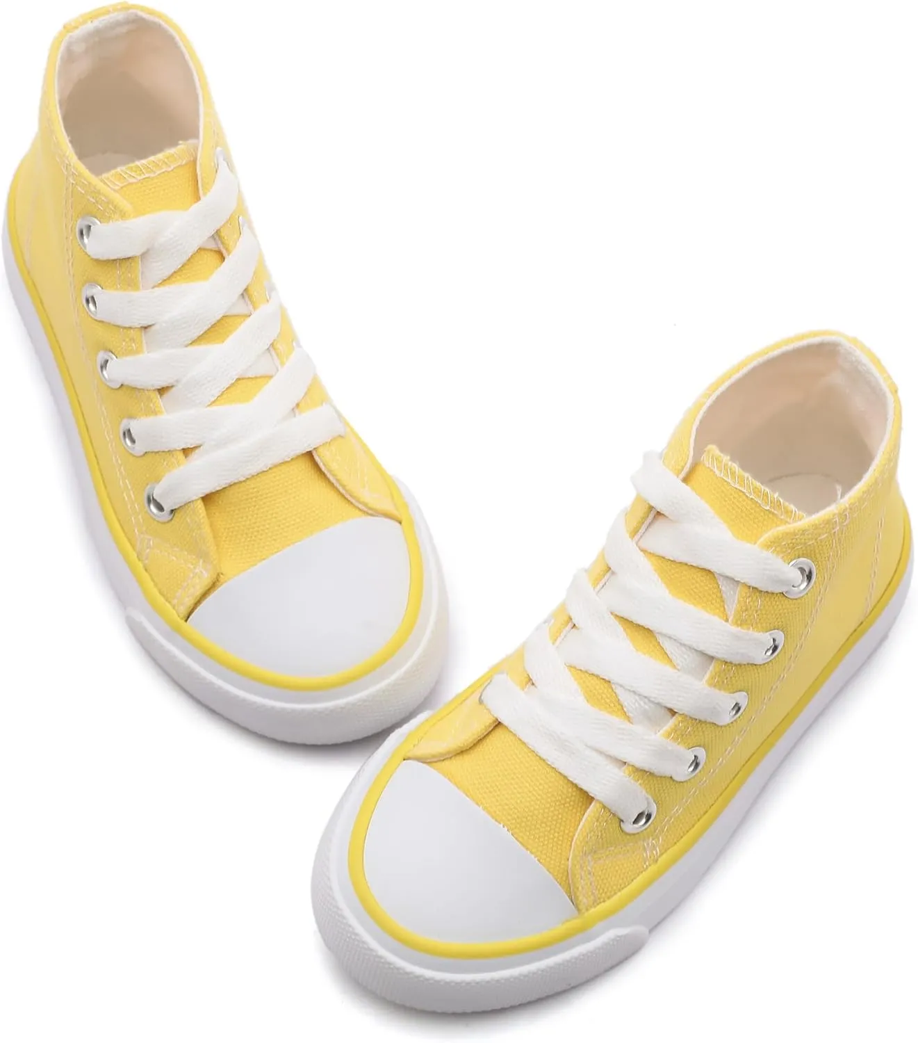 Komfyea Children High Upper Canvas Shoes Casual Sneakers(Toddler/Little Kids)