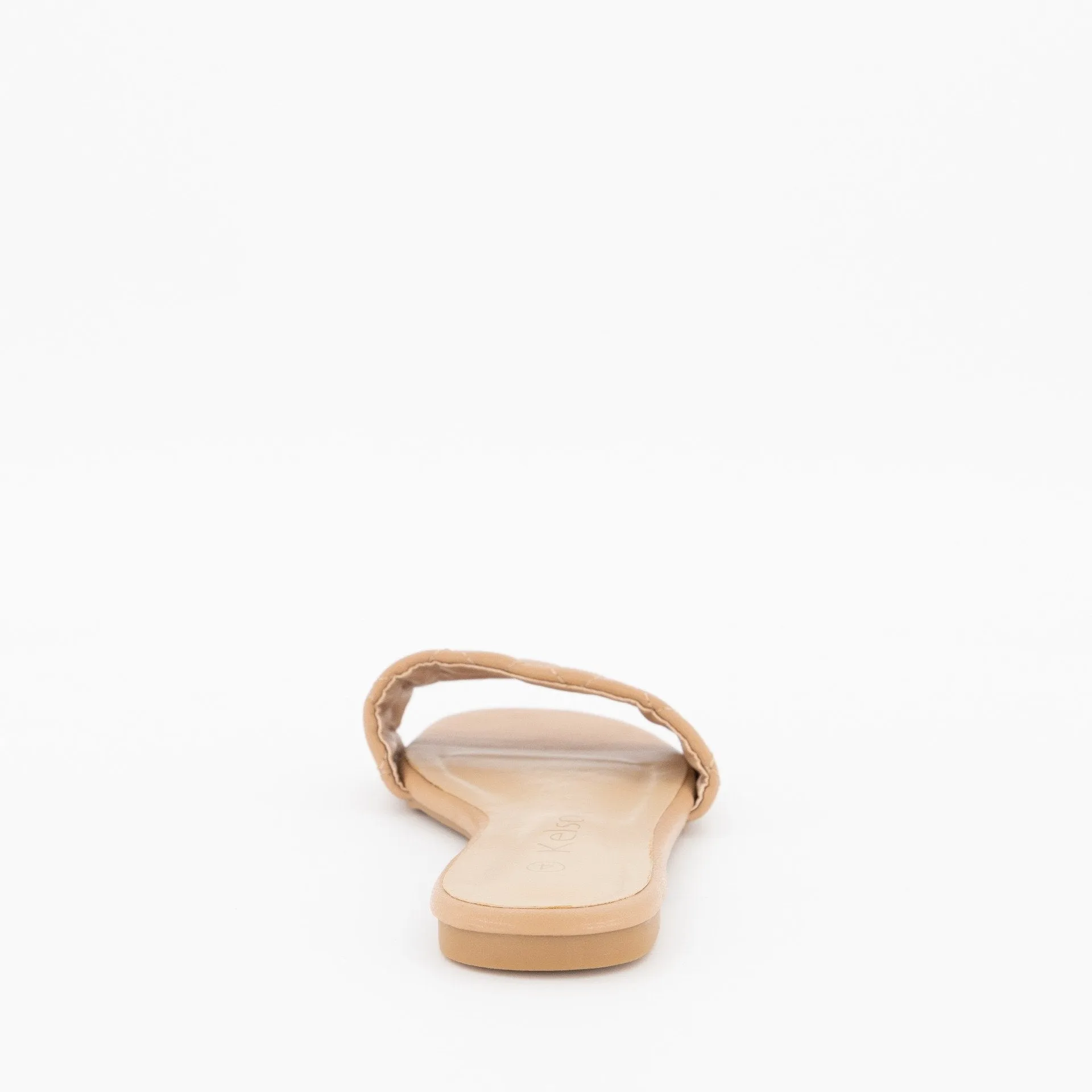 Ladies-Kelso Quilted Mule - Camel