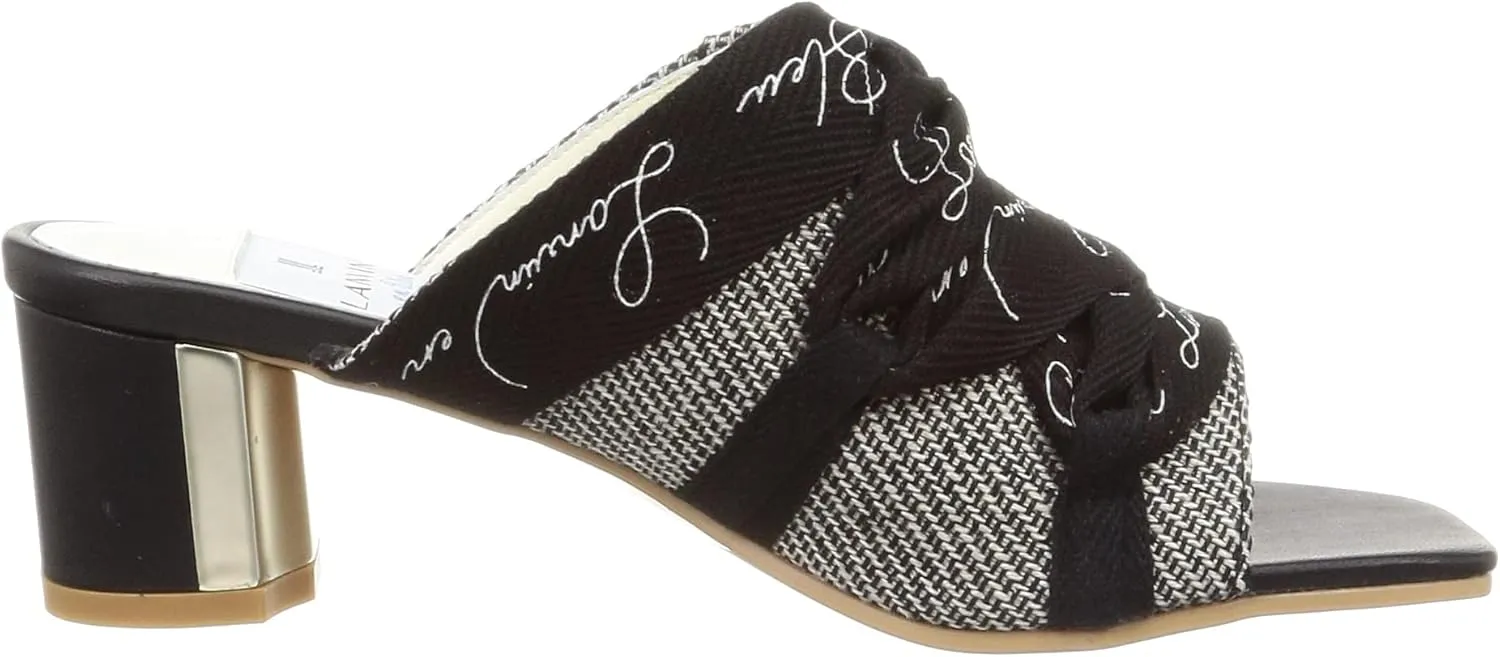 LANVIN en Bleu Women's Mule
