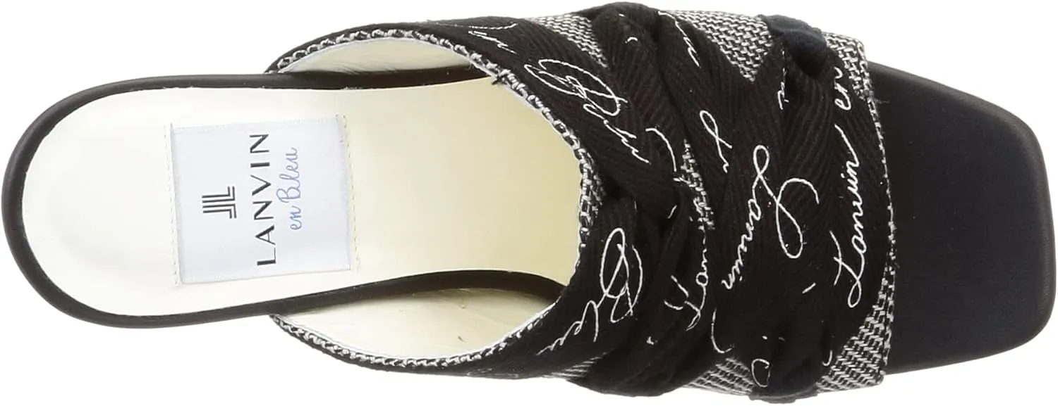 LANVIN en Bleu Women's Mule