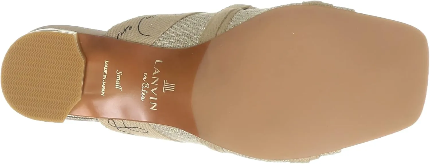 LANVIN en Bleu Women's Mule