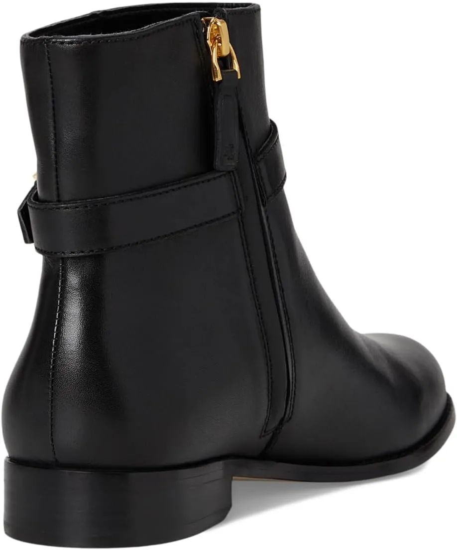 Lauren Ralph Lauren Women's Brooke Burnished Leather Bootie