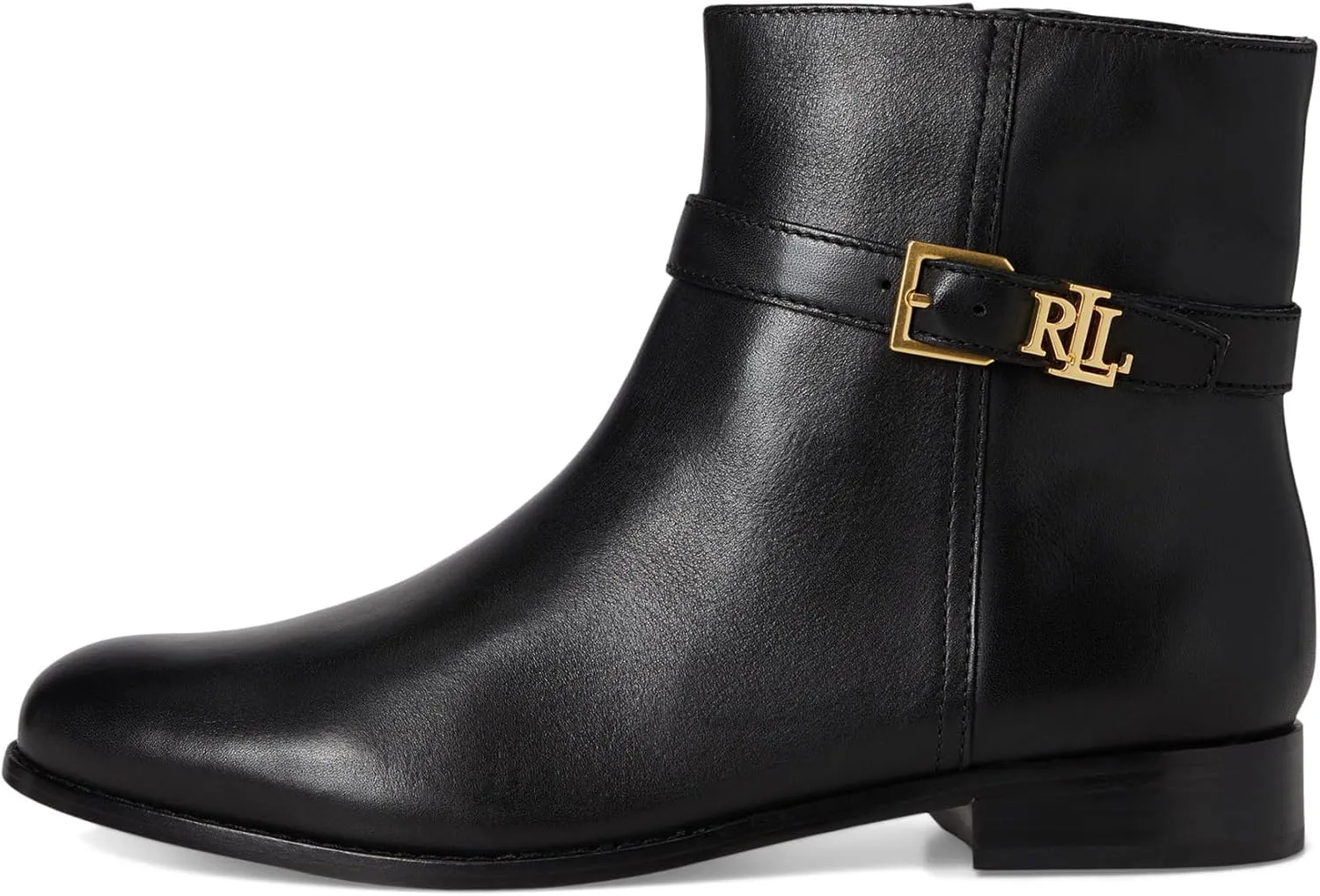 Lauren Ralph Lauren Women's Brooke Burnished Leather Bootie