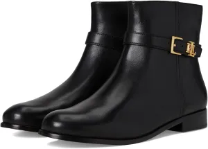 Lauren Ralph Lauren Women's Brooke Burnished Leather Bootie