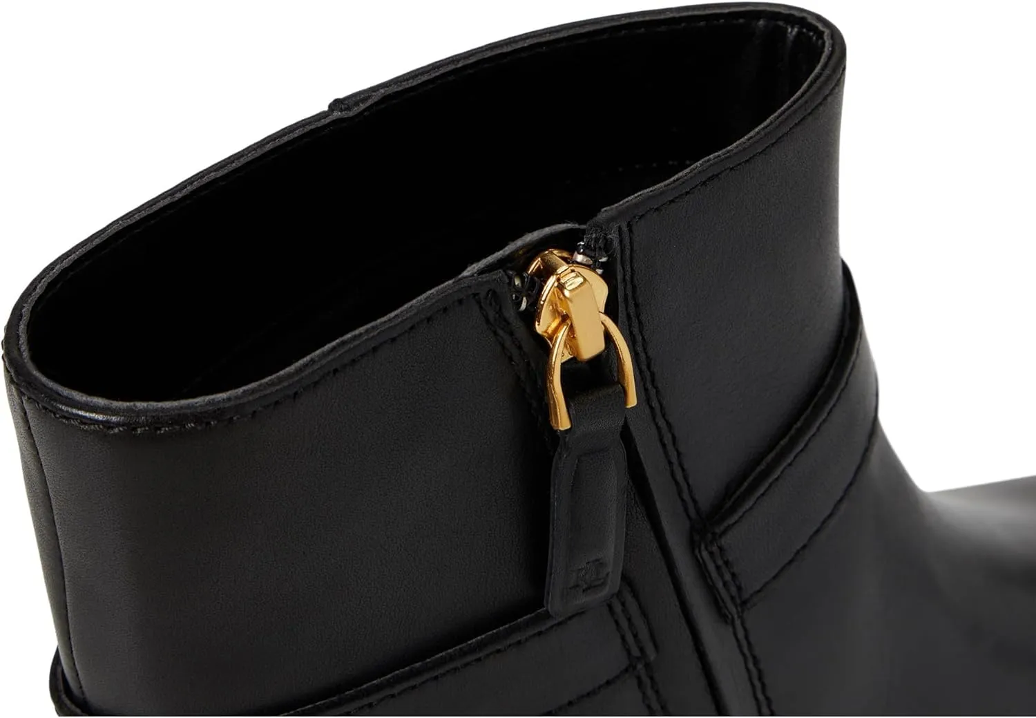 Lauren Ralph Lauren Women's Brooke Burnished Leather Bootie