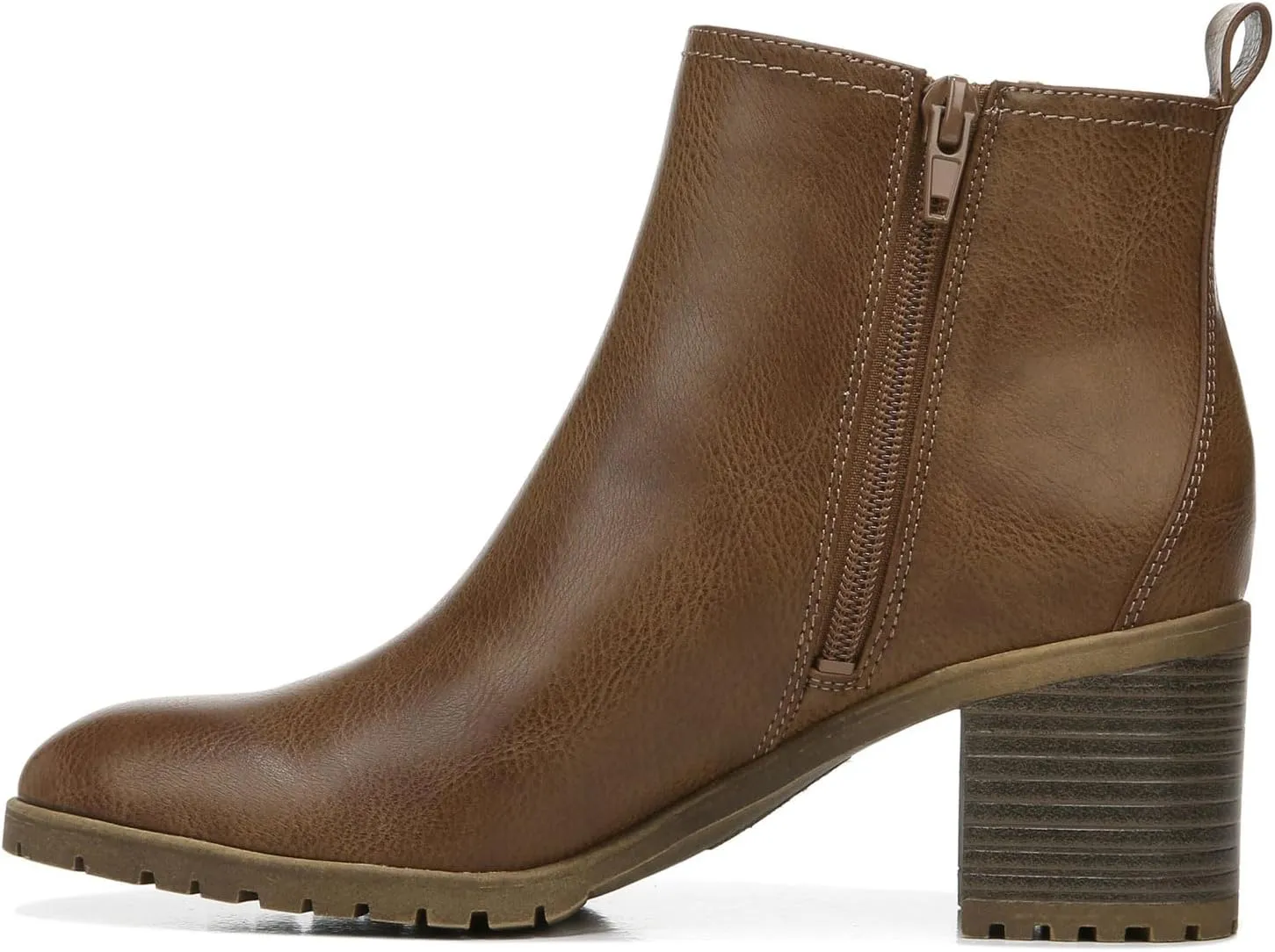LifeStride Womens Mesa Ankle Boot Whiskey 8.5 M