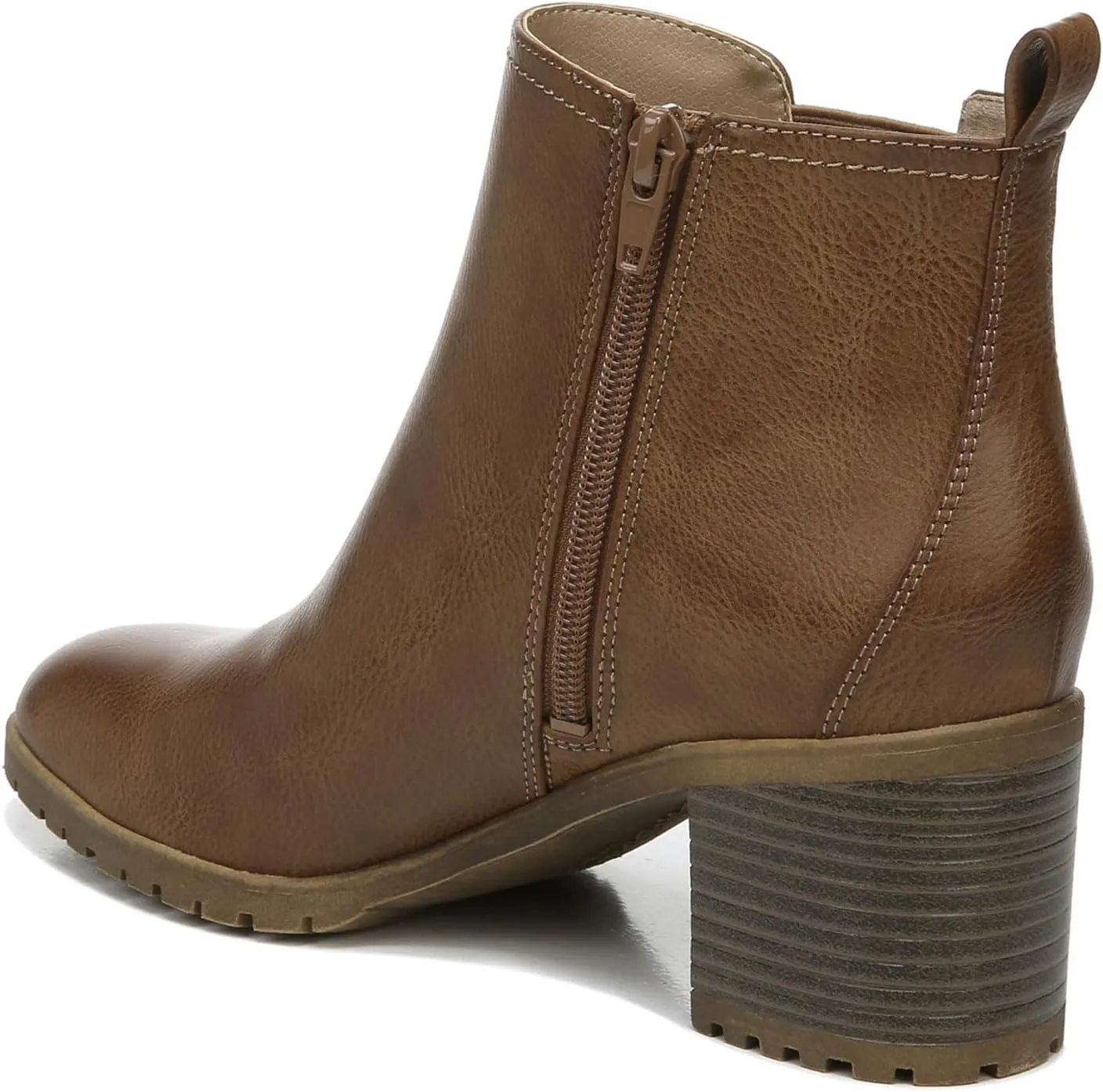 LifeStride Womens Mesa Ankle Boot Whiskey 8.5 M