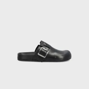 Loewe Ease Buckle Mule - Black