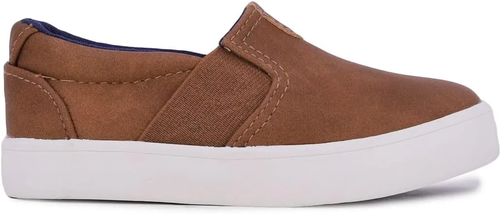 LONDON FOG Kid's Slip-On Casual Shoe Athletic Sneaker - Youth-Toddler Bakewell (Big Kid/Little Kid/Toddler)