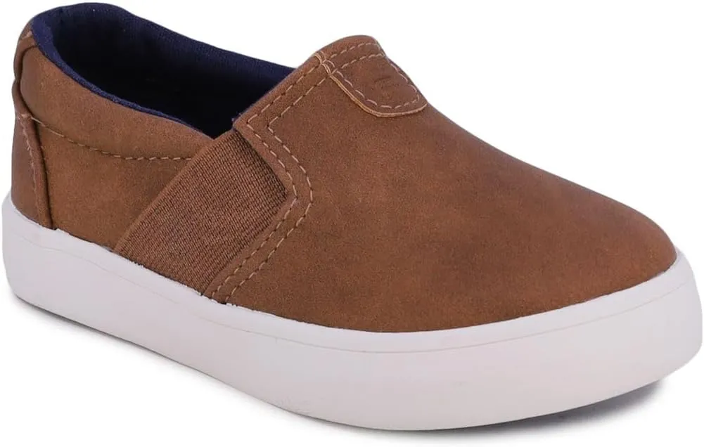 LONDON FOG Kid's Slip-On Casual Shoe Athletic Sneaker - Youth-Toddler Bakewell (Big Kid/Little Kid/Toddler)