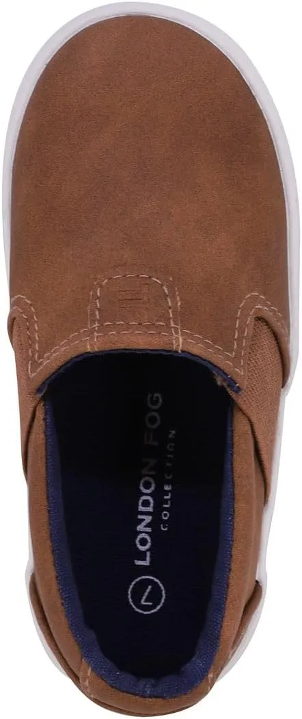 LONDON FOG Kid's Slip-On Casual Shoe Athletic Sneaker - Youth-Toddler Bakewell (Big Kid/Little Kid/Toddler)