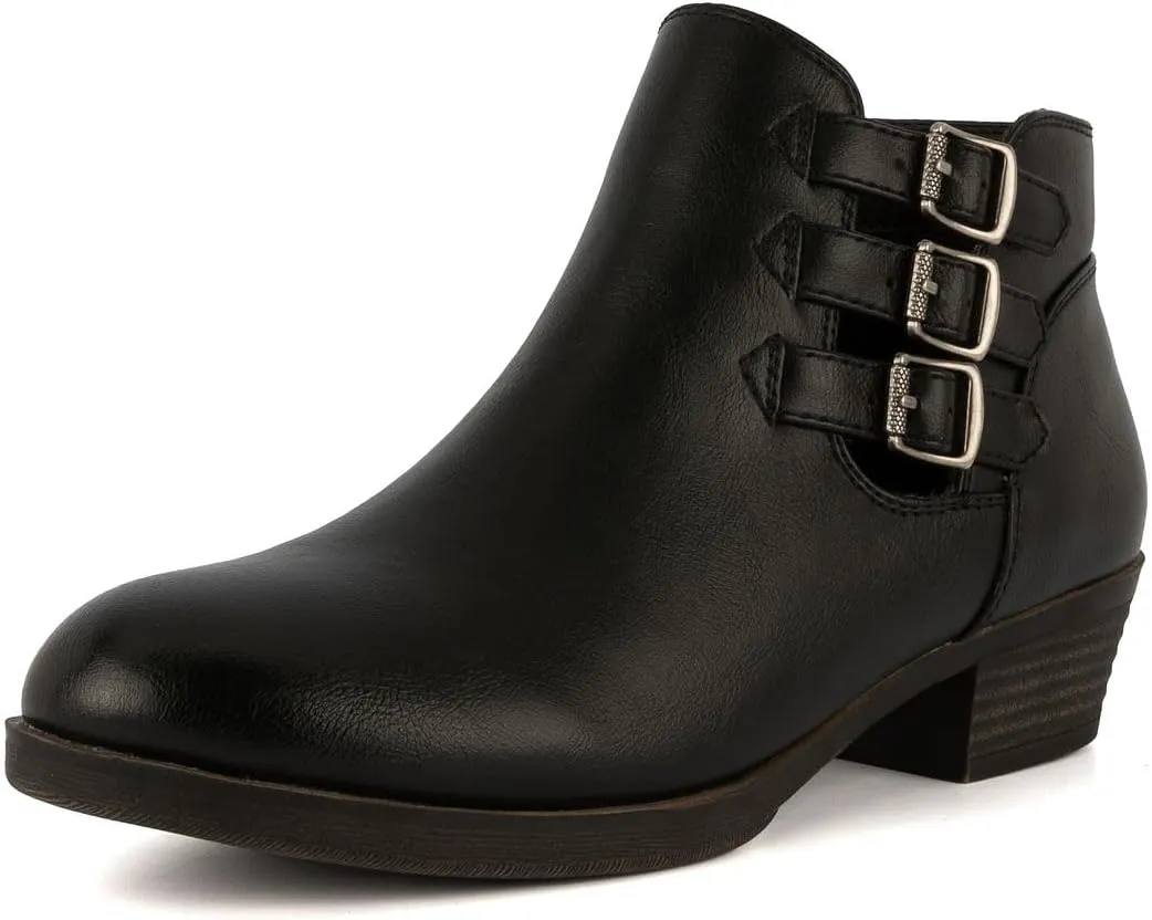 LONDON FOG Womens Tommy Ankle Boot