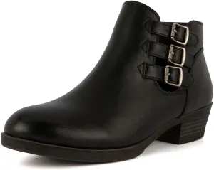 LONDON FOG Womens Tommy Ankle Boot