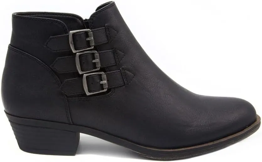 LONDON FOG Womens Tommy Ankle Boot