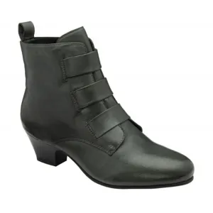 Lotus Lorissa Grey Leather Ankle Boot