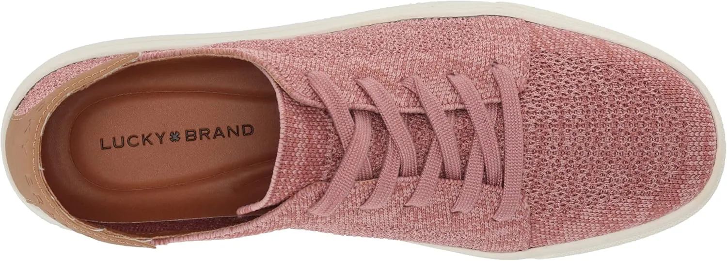 Lucky Brand Women's Leigan Mixed Knit Sneaker