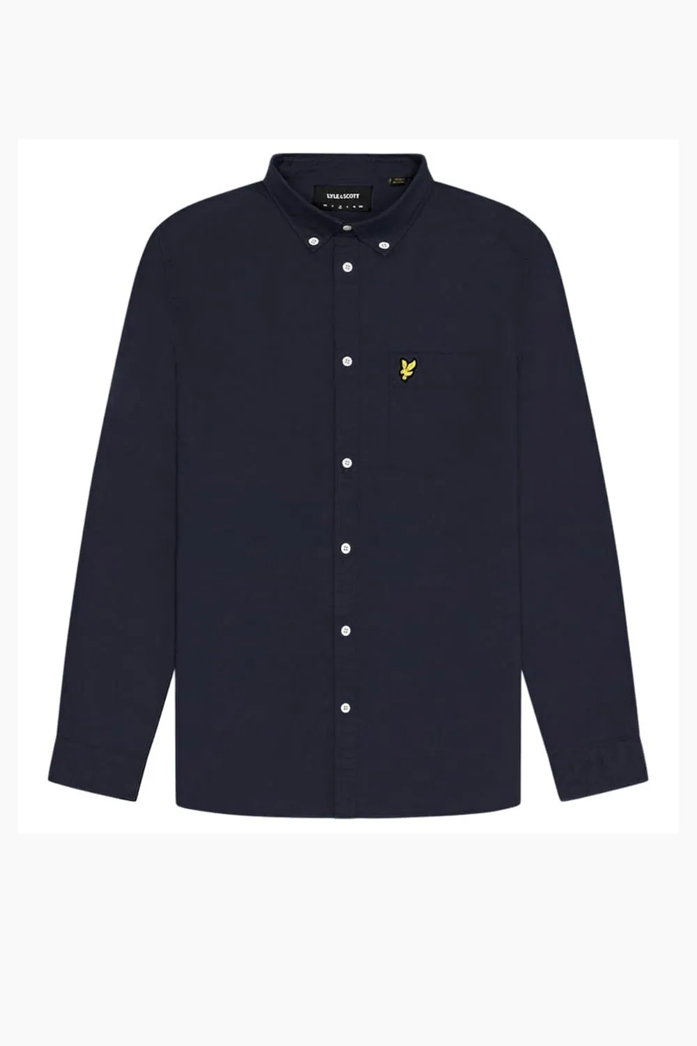 Lyle & Scott Mens Plain Oxford Shirt