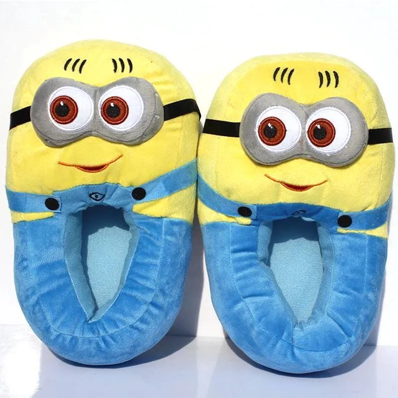 Masterful craftsmanship Plush Slippers Minion Trackable