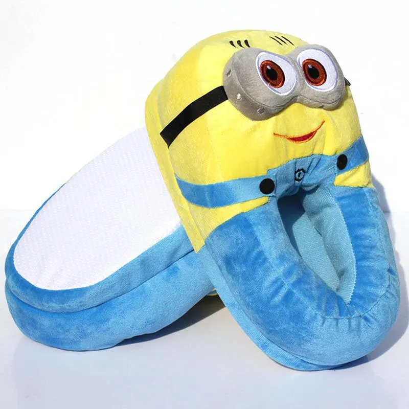 Masterful craftsmanship Plush Slippers Minion Trackable
