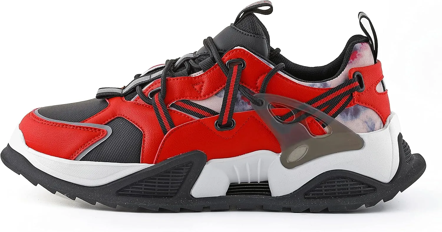 Mazino Lava Fashion Chunky Sneakers for Men - Men's Athleisure Casual Shoes