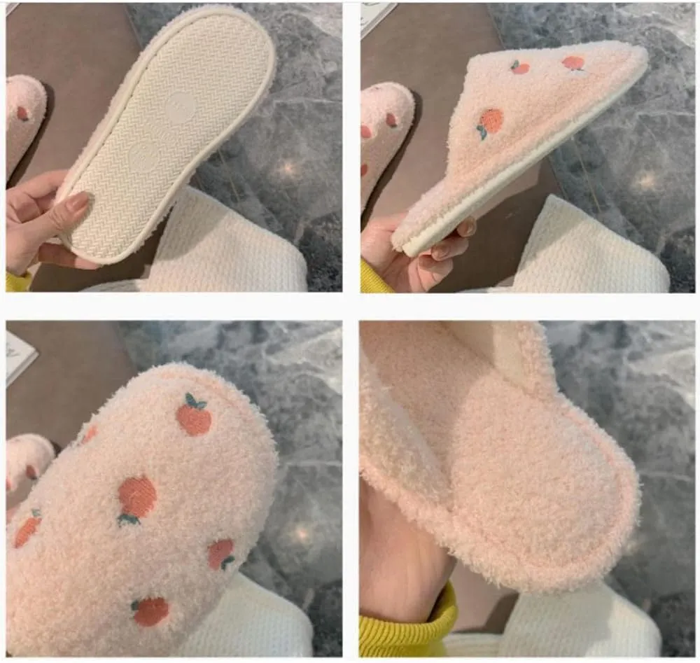 Memory Foam Slipper,Thick-Soled Non-Slip Confinement Shoes, Postpartum Package and Maternity Shoes-White A_36-37,Indoor Outdoor Shoes