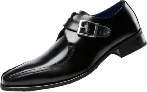 Men Italian Luxury Oxfords Men's Fashion Classic Pointed Toe Lace Up Low Top Leather Dress Shoes Brogue Tuxedo Comfortable Business Party Formal Oxford