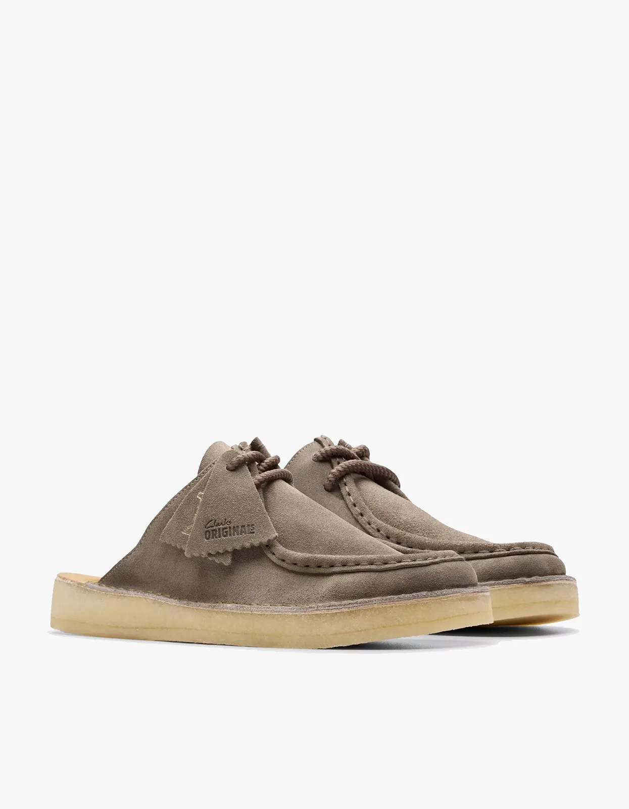 Mens Desert Nomad Mule - Grey/Sage