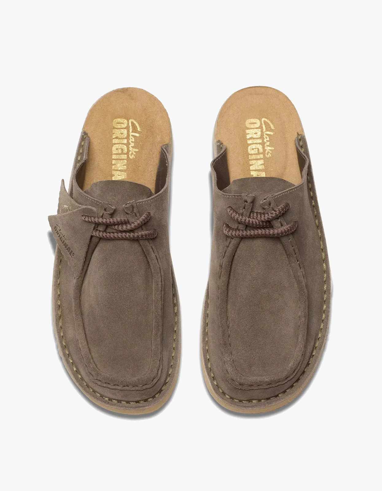 Mens Desert Nomad Mule - Grey/Sage
