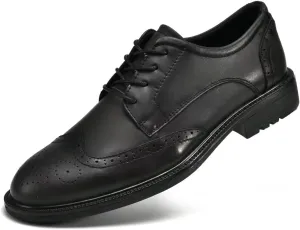 Mens Dress Shoes, Lace Up Plain Toe Leather Oxford