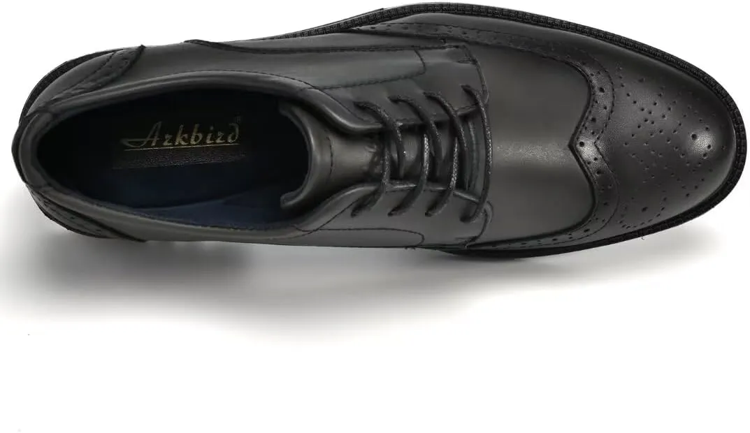 Mens Dress Shoes, Lace Up Plain Toe Leather Oxford