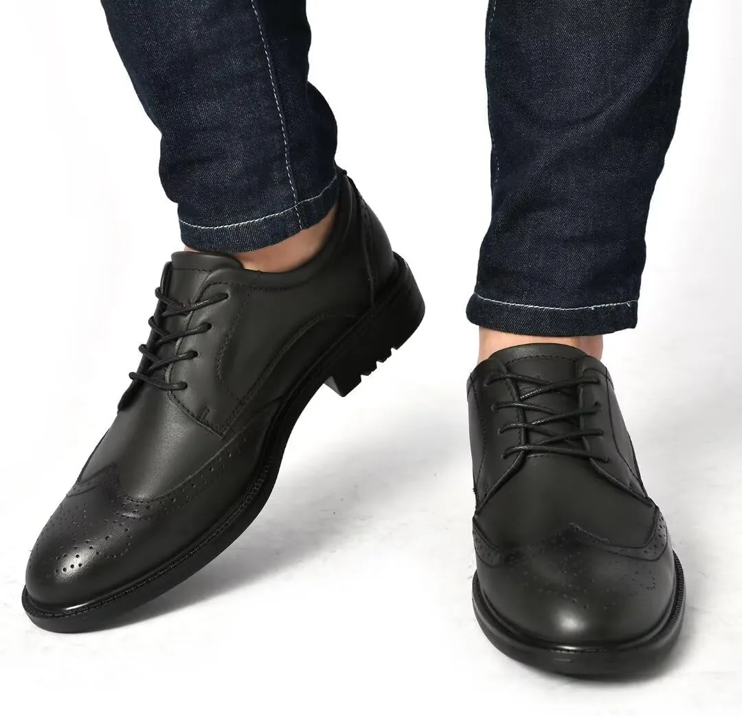 Mens Dress Shoes, Lace Up Plain Toe Leather Oxford