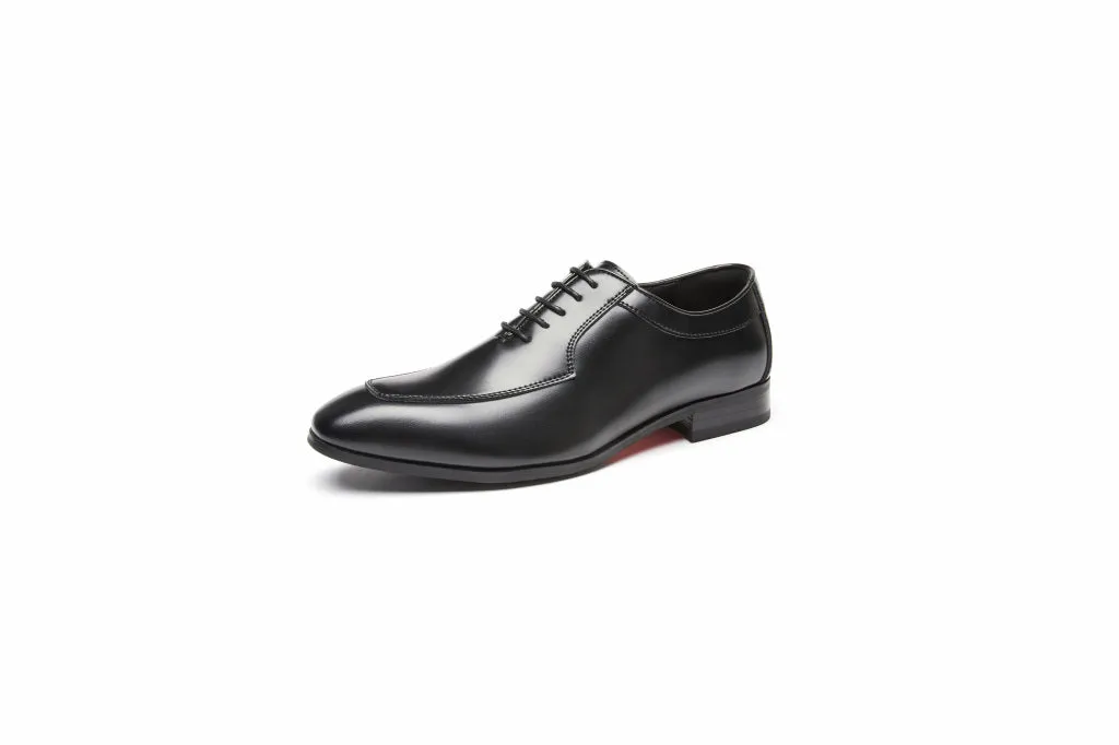 Men's Plain Oxford Shoes (Black)