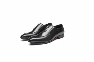 Men's Plain Oxford Shoes (Black)
