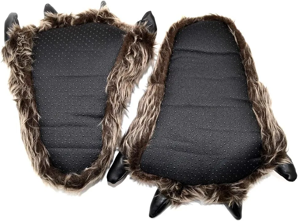 Millffy womens Animal Paw Slippers